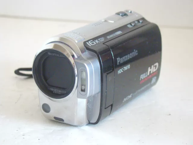 Panasonic HDC-TM10 Full HD 8GB Camcorder Works But Limited Viewing for LCD Crack