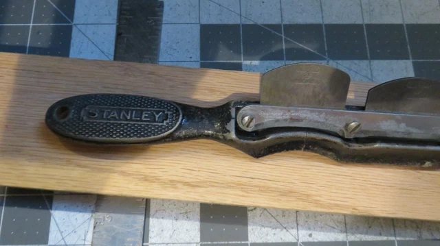 Vintage Stanley No. 60 Double Cutter Spoke Shave- 1 Concave & 1 Flat Blade 5