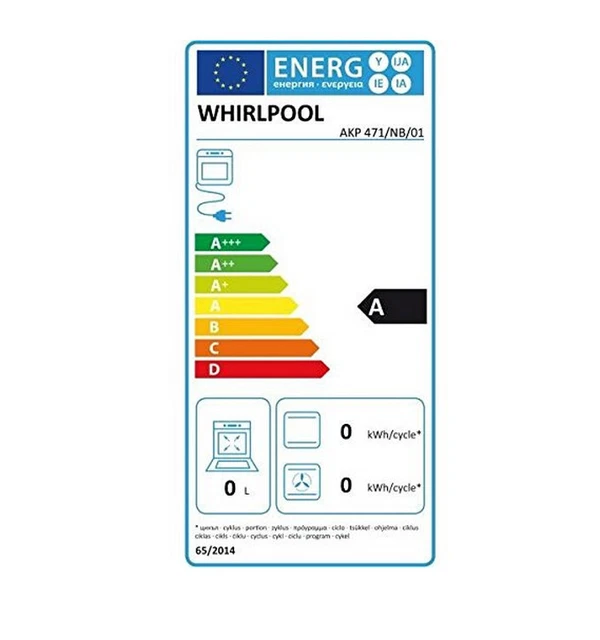 Whirlpool Four intégrable 65l 60cm a catalyse noir 2