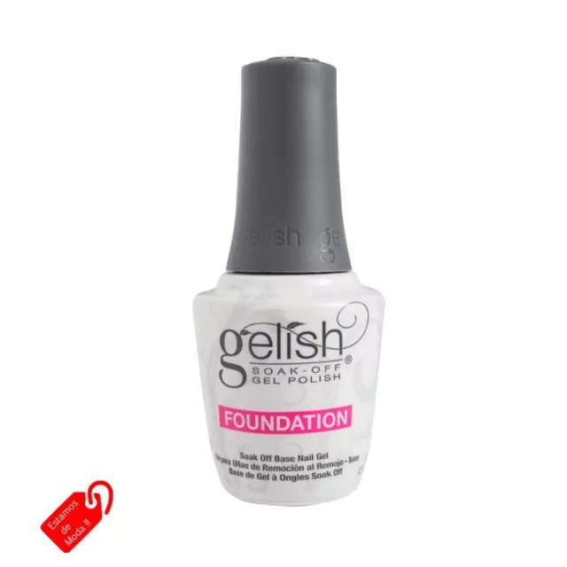 Harmony Gelish Top it off/ Foundation/ Top Base (0.5 oz) LED/ UV Soak Off