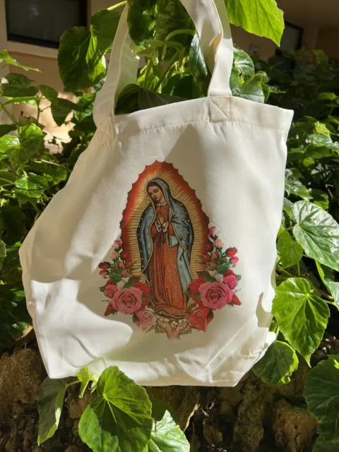 Virgen De Guadalupe tote bag.