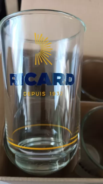 8 Verres Ricard