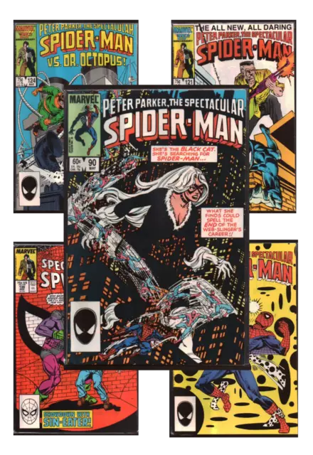 Spectacular Spider-Man #86-168 VF/NM 9.0+ 1984-1991 Marvel Comics Back Issues