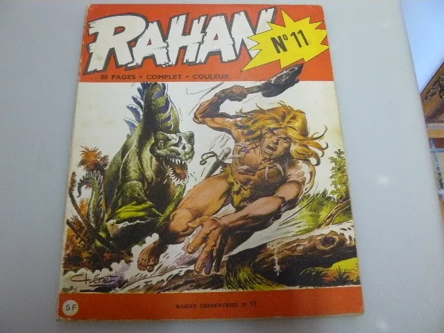 Rahan N° 11 Edition Originale De Septembre 1974 Andre Cheret Lire Description