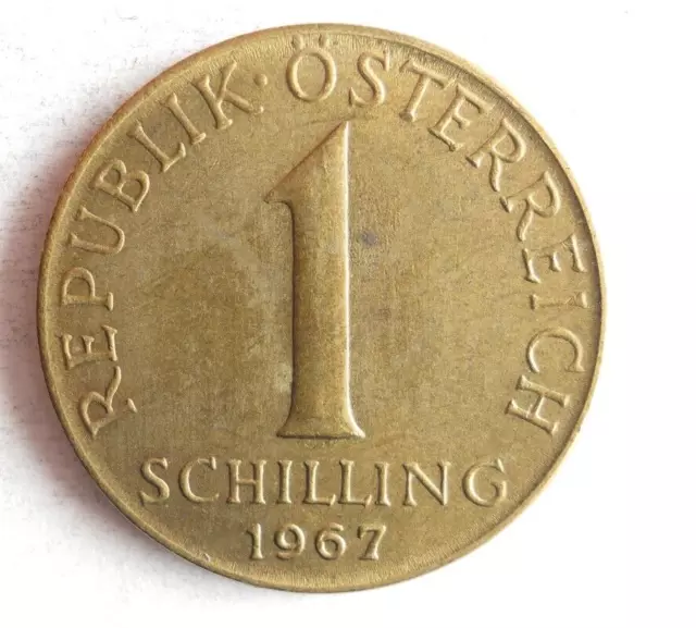 1967 AUSTRIA SCHILLING - Collectible Coin - FREE SHIP - Bin #44
