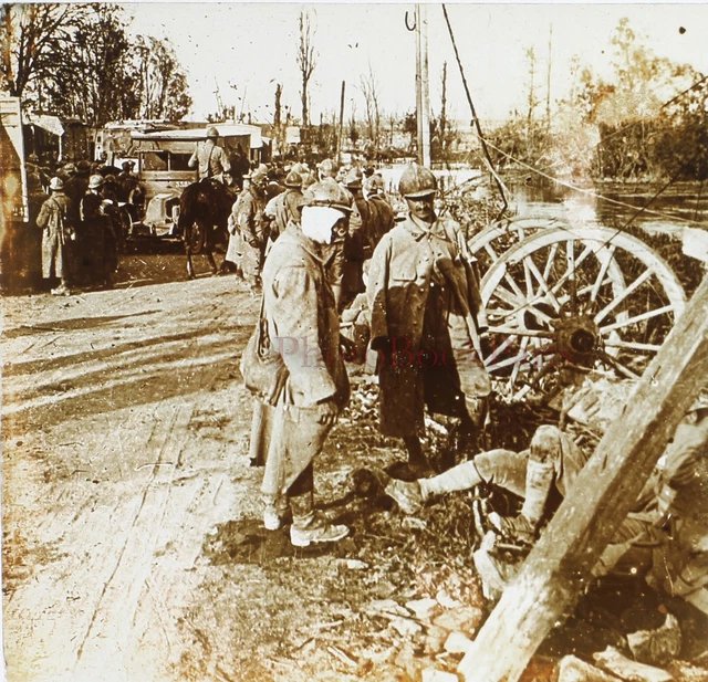 Photo Stereo Plaque Ancienne - Carpates Autriche 1914-1918 (1ère Guerre Mondiale)