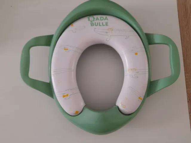 Badabulle Réducteur de toilette confort avec poignées