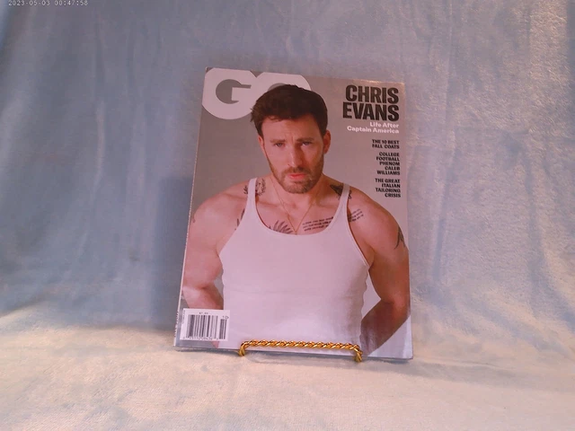 GQ MAGAZINE OCTOBER 2023, Chris Evans Life After Captain America £5.75 