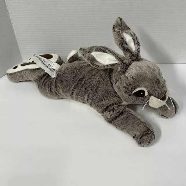 IKEA Vandring Hare Plush Bunny Rabbit 16" Floppy Eared Stuffed Animal Soft