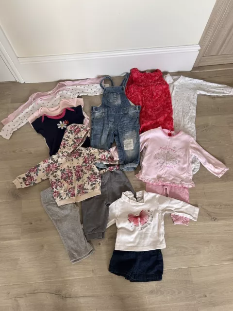 Bundle Baby Girl Clothes 9-12 Months 14 Months