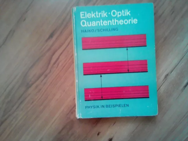 DDR 1975 Elektrik, Optik, Quantentheorie. Vladimir, Hajko und Schilling Heinz,