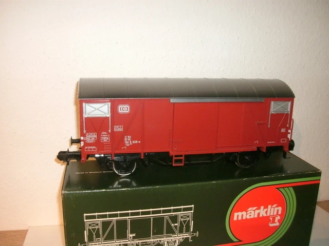 MÄRKLIN SPUR 1 5860 gedeckter Güterwagen der DB, OVP, neuwertig EUR 68 ...