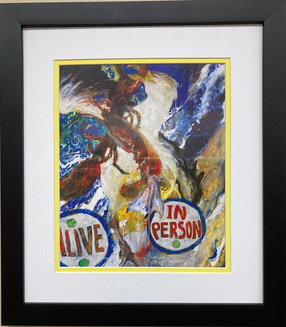 Jamie Wyeth "The Sideshow Banner" CUSTOM FRAMED Americana Art Seagull Andrew Jamie Wyeth "The Sideshow Banner" CUSTOM FRAMED Americana Art Seagull Andrew