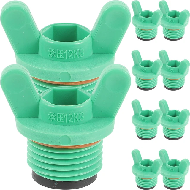 10 Pcs Small Tubing Stopper Plastic Hose Plug Rabbit Ears Replaceable