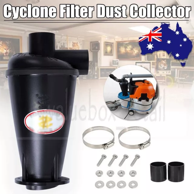 Cyclone Filter Powder Dust Extractor Vacuum Collector Woodworking Assortment Kit