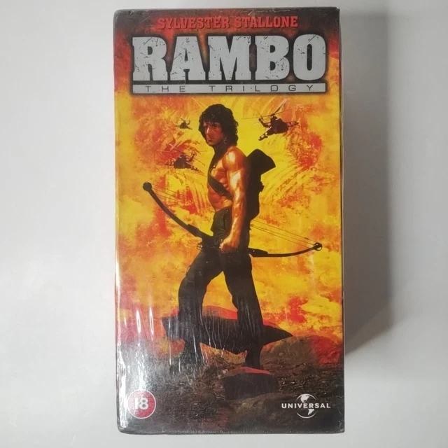 THE RAMBO TRILOGY (Triple Pack) [VHS] - Rare Sealed Box Set £39.99 ...