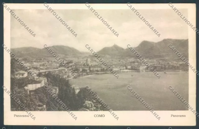 Como Città Esperanto Postcard LQ1137