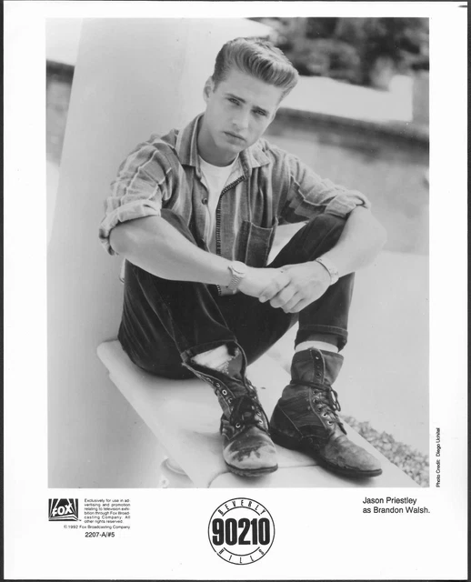 Beverly Hills 90210 Jason Priestley 1991 Original TV Promo Photo