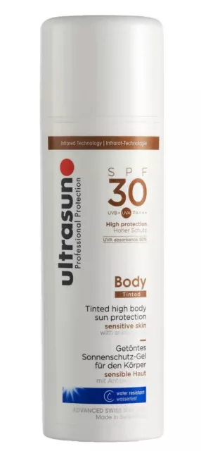 UltraSun Body Tinted High Sun Protection SPF 30 - 150ml