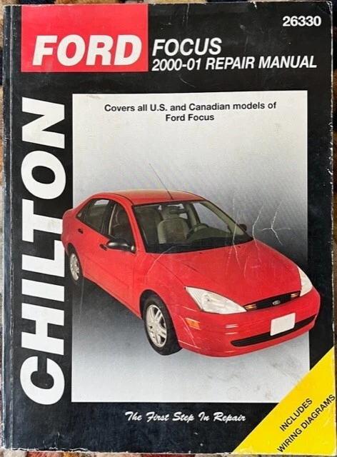 Chilton’s Ford Focus 2000-2001 Repair Manual 26330