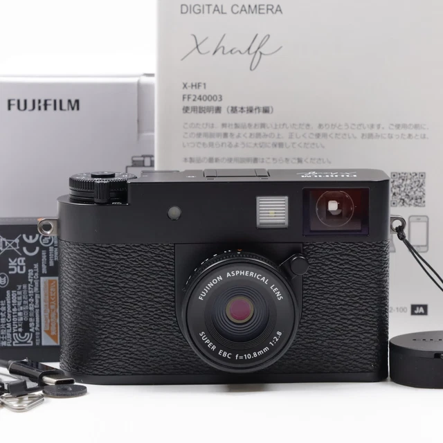 FUJIFILM X half X-HF1 ブラック（Black） Fujifilm X half Black Camera | Fujifilm AU House of Photography