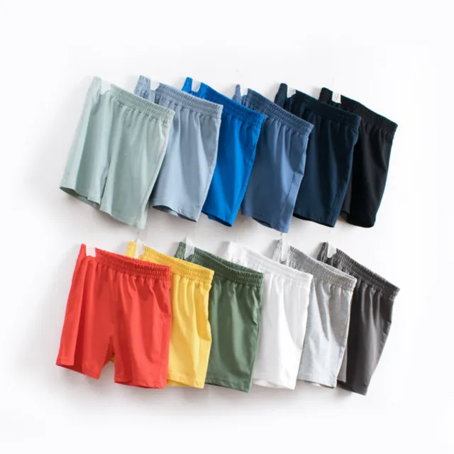 Summer Toddler Boys Shorts Solid Color Casual Outwear Children Loose Clothes