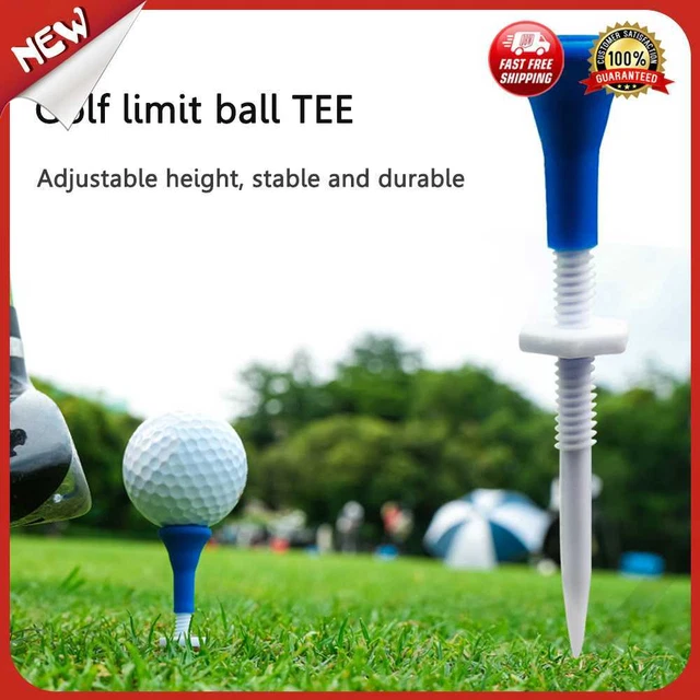 es 5pcs/box Golfer Ball Tees Stable Ball Holder Stand Height Adjustable 86mm Lon