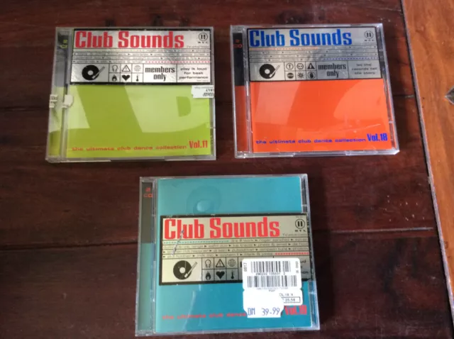 Club Sounds Vol.11 18 19 [6 CD] Schiller Heppner Kai Tracid Blank & Jones