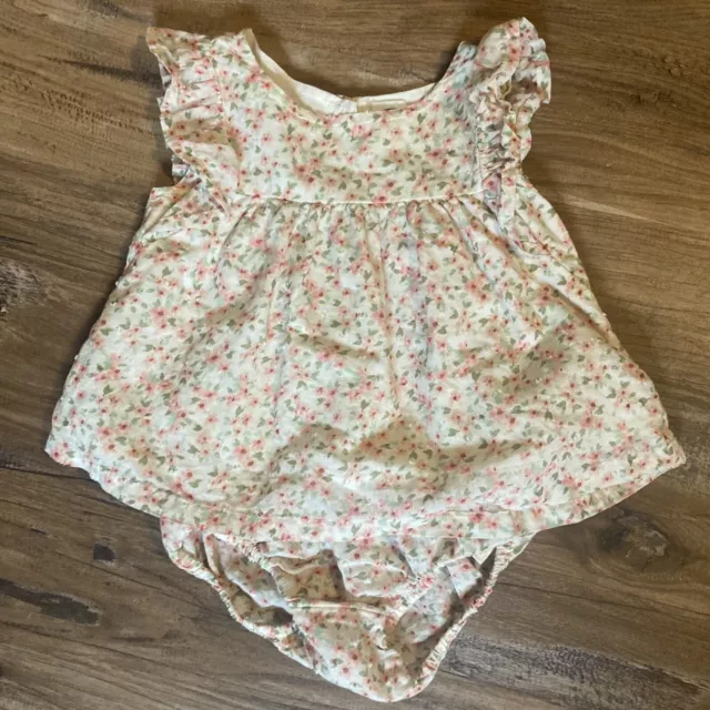 Old Navy Baby Girl Floral Top and Bloomer Shorts