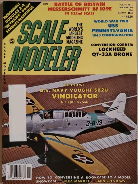 Scale Modeler Magazine - Lot of 12, 1983