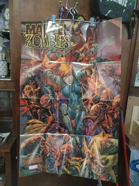 SECRET WARS MARVEL ZOMBIES Marvel 2015 Comic Store 24x36 Folded Promo Poster