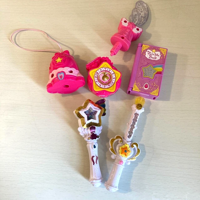 GLITTER FORCE PRECURE Toy Set Twinkle Book Stick Star Twinkle Pretty