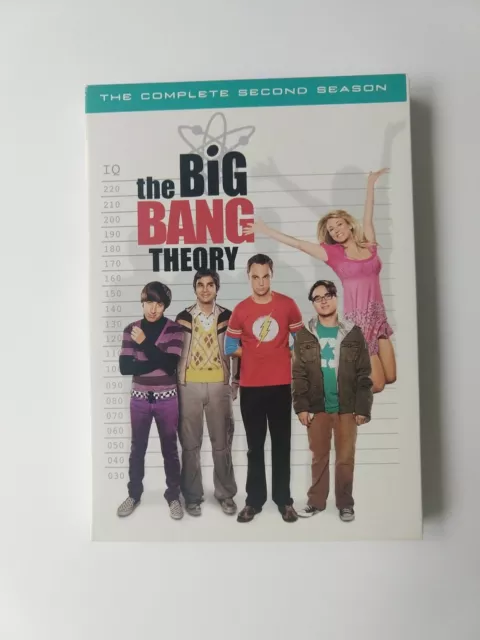 •THE BIG BANG Theory The Complete Second Season •Like New DVD 2008 4 ...