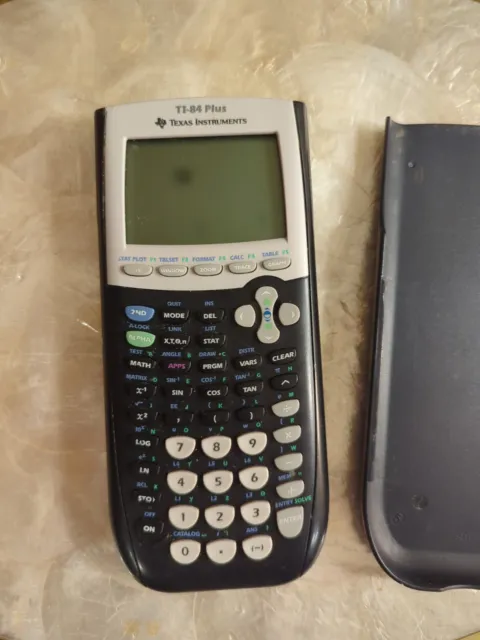 Texas Instruments TI-84 Plus Graphing Calculator Black TESTED