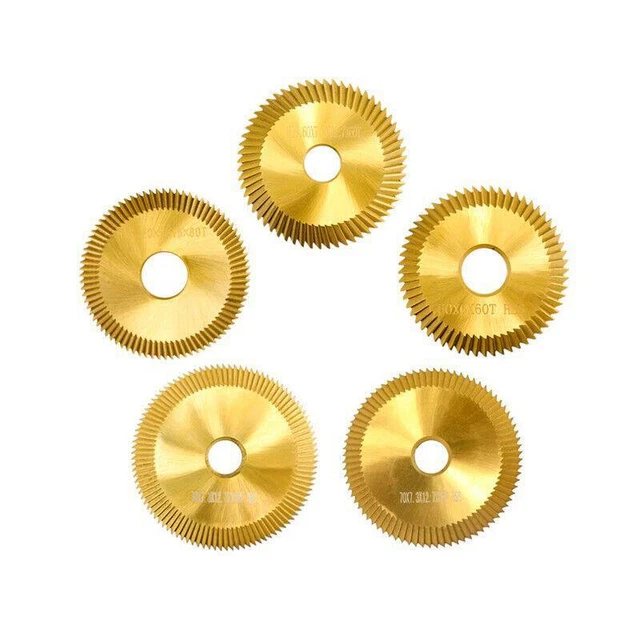 Hss Cutting Machine Circular Saw Blade Key Cutter Milling Locksmithing Tool New