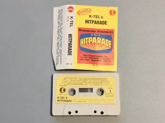 K-TEL´s HITPARADE " k-tel - Sampler ", MC tape Kassette