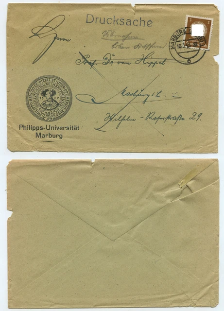 73859 - Beleg Philipps-Universität - Marburg (Lahn) 10.5.1943