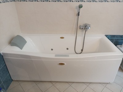 colore: Bianco effetto pietra Tappetino per vasca da bagno 70 x 35 cm Circul 