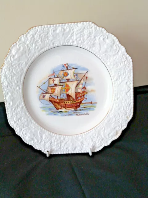 Vintage Elijah Cotton Nelson Ware Westward Ho Plate c1950s Made in England