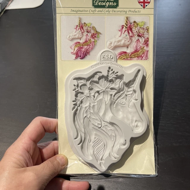 Katy Sue designs stampo in silicone unicorno