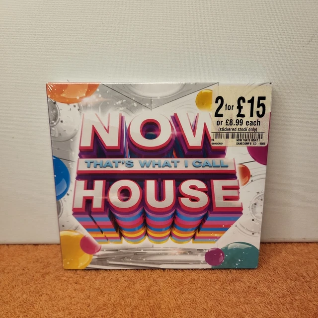 Now 3 Rear Cover NOW THAT'S WHAT I Call House (3 X CD Album) New & Sealed (2015) Various ...