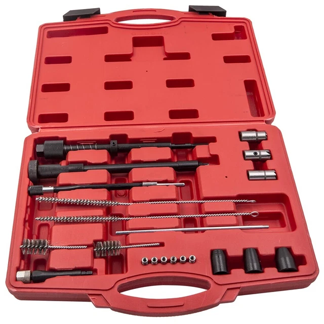 21 pieces Iniettore posto a sedere pulizia kit residui candelette for Peugeot