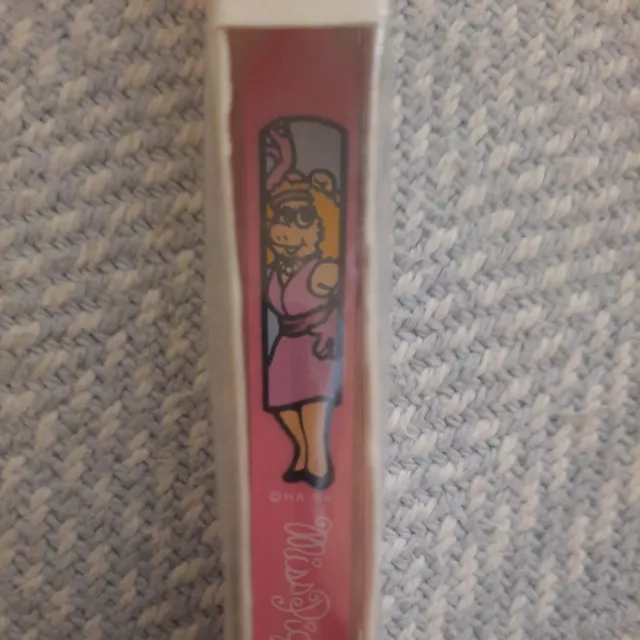 Sealed Vintage 90s Jim Henson's MUPPETS Oral-B Pink MISS PIGGY Toothbrush 2