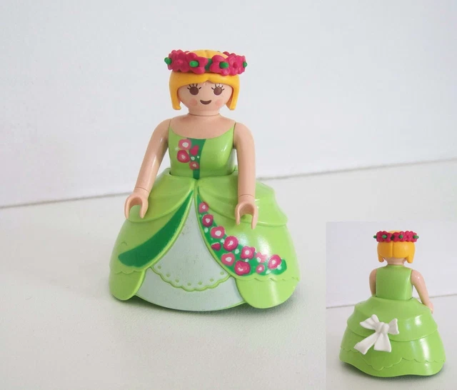 PLAYMOBIL H565 PRINCESSES Femme Princesse en Robe Verte 4338