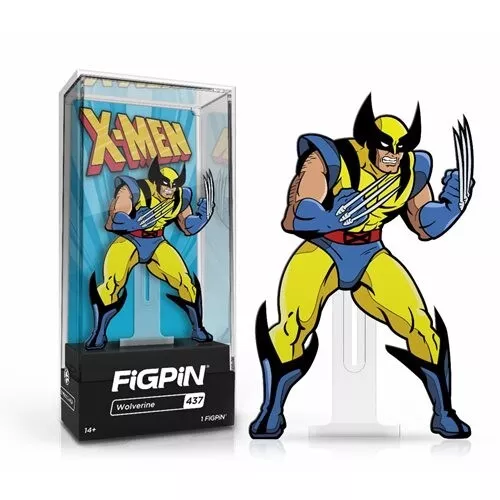 Marvel Comics Uncanny X-Men Wolverine FiGPiN Figure Enamel Pin  437 XMEN