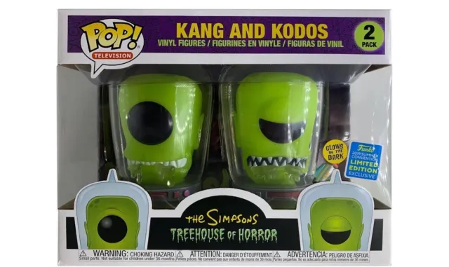 Kang und Kodos Funko Pop Horror Edition