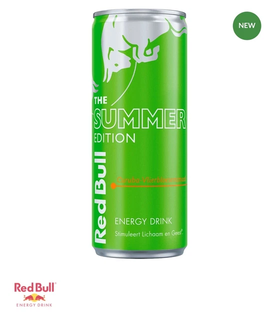 RED BULL SOMMER Edition 2024 Curuba Holunderblüte Voll 1 Dose aus NL