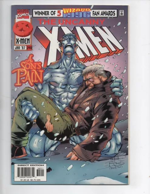Marvel Comics Uncanny X-Men Volume 1 Book #340 VF+