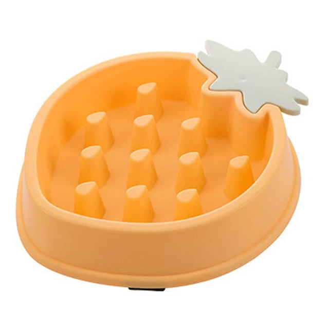 Alimentador lento para perros, protegido contra salpicaduras, fácil de limpiar, comida para perros,