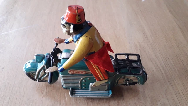 JOUET MOTO EN taule ancienne mecanique EUR 16,00 - FR